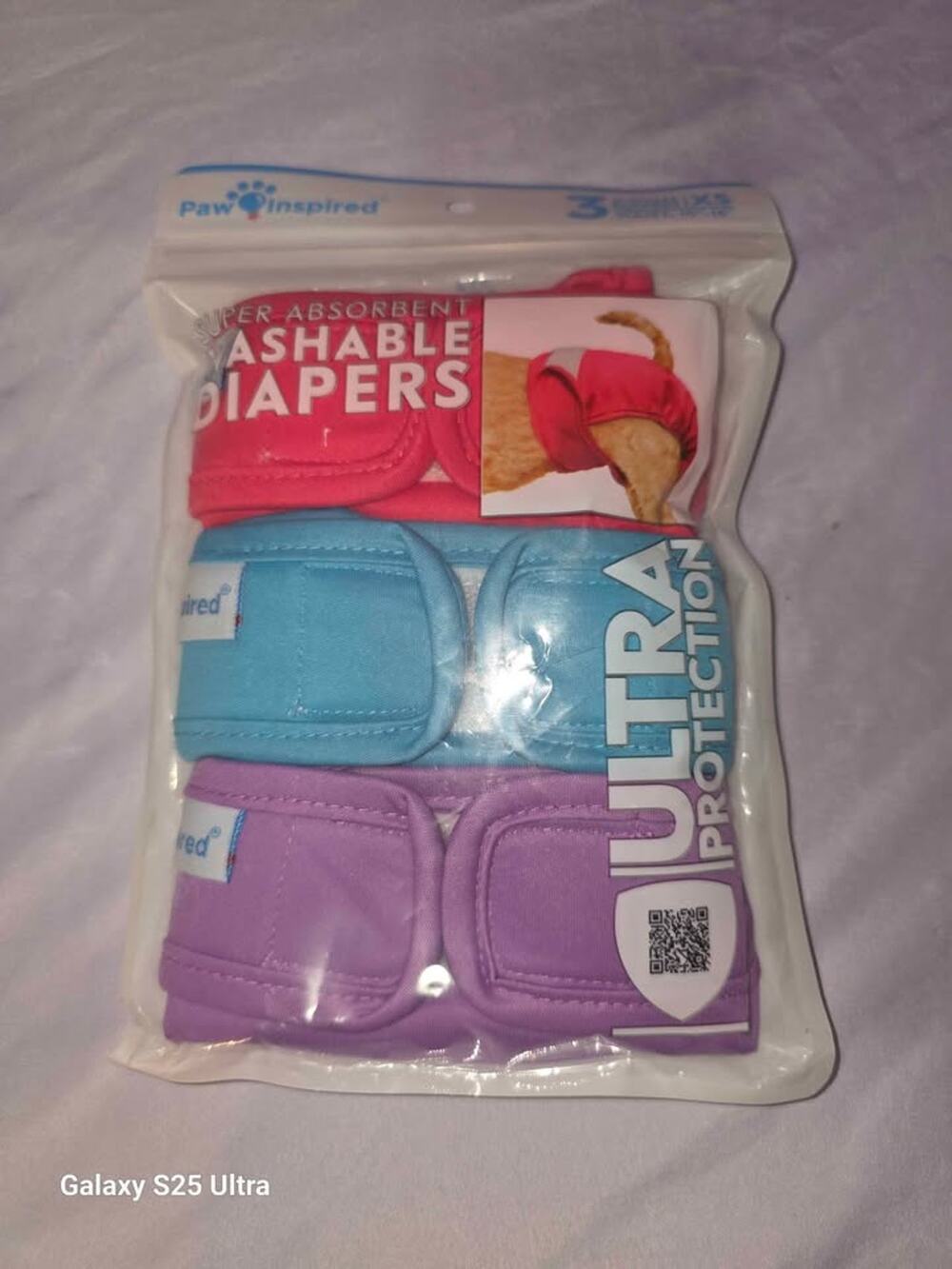 NEW Paw Inspired Washable Diapers sz xs